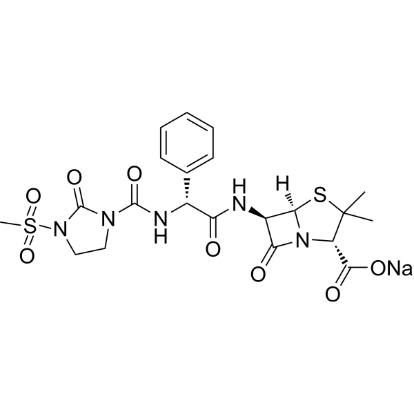 Mezlocillin sodium 42057-22-7